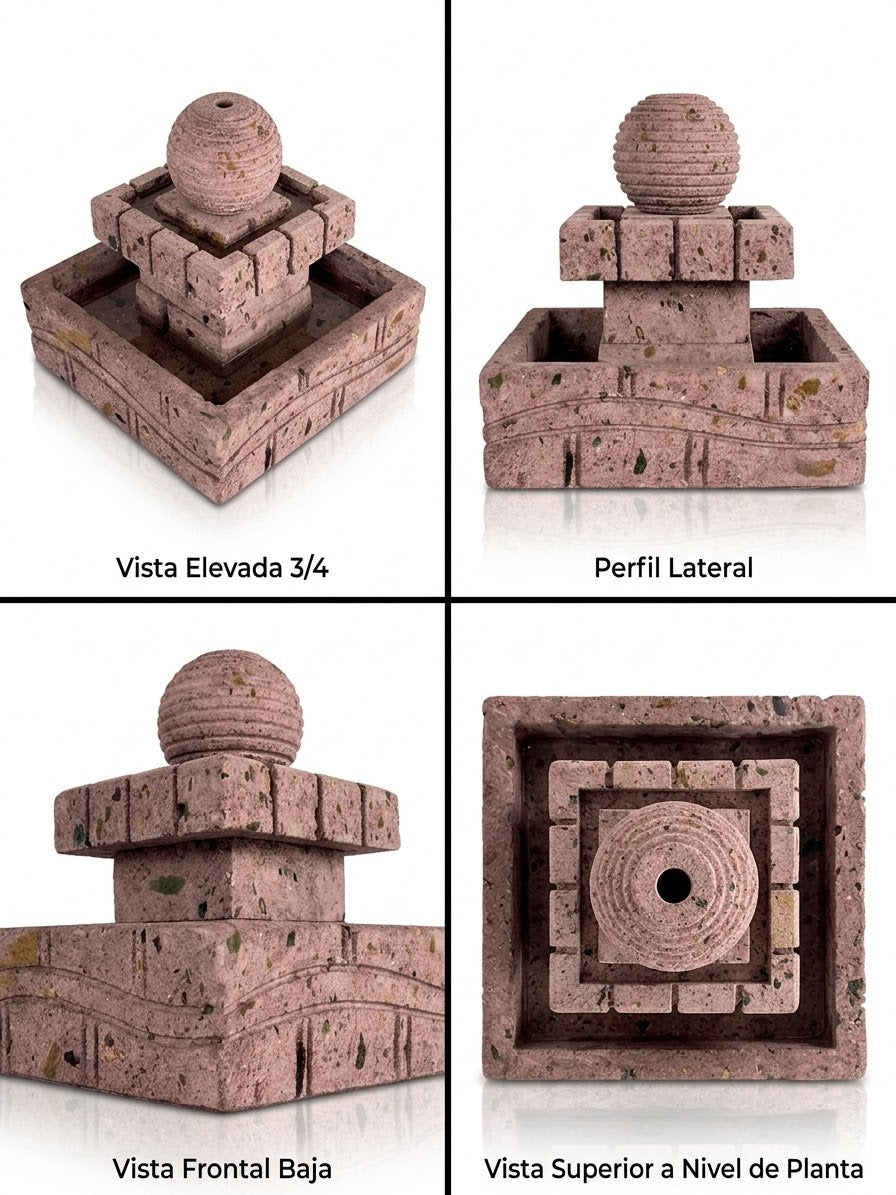 MINI BOLA LLORONA ROSA MEX