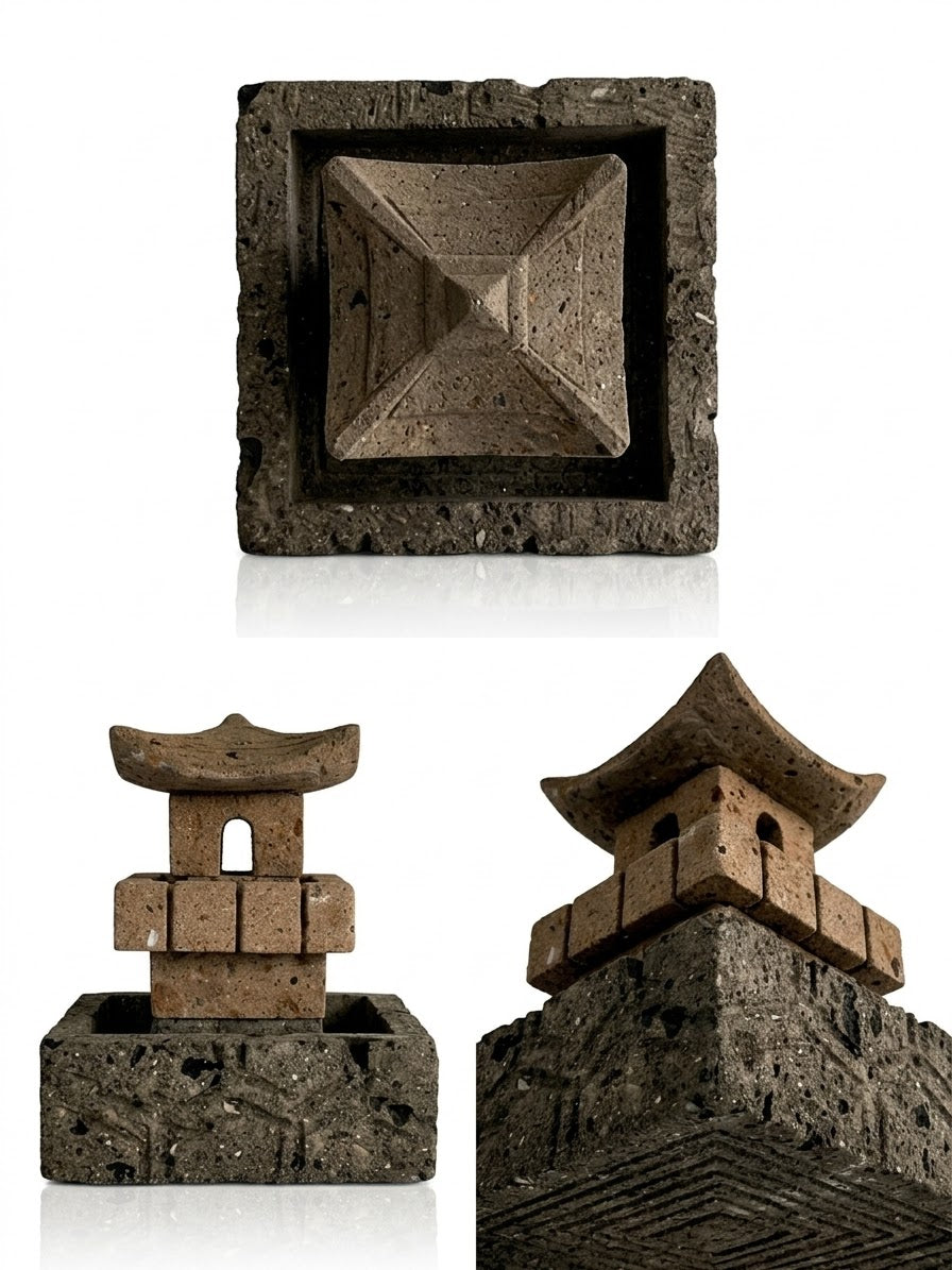 MINI PAGODA CHINA NEGRA