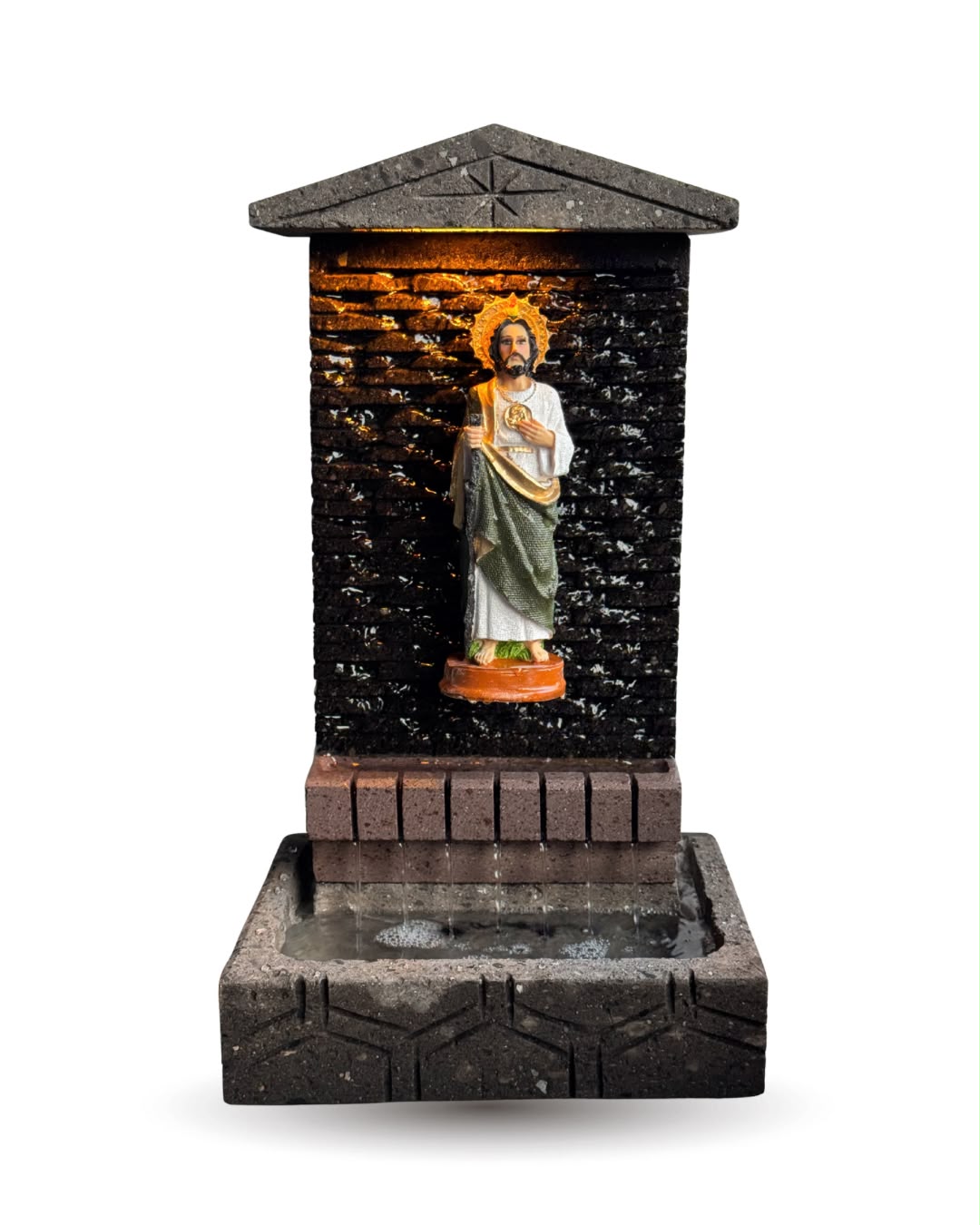 MURO LLORÓN SAN JUDAS CON LUZ