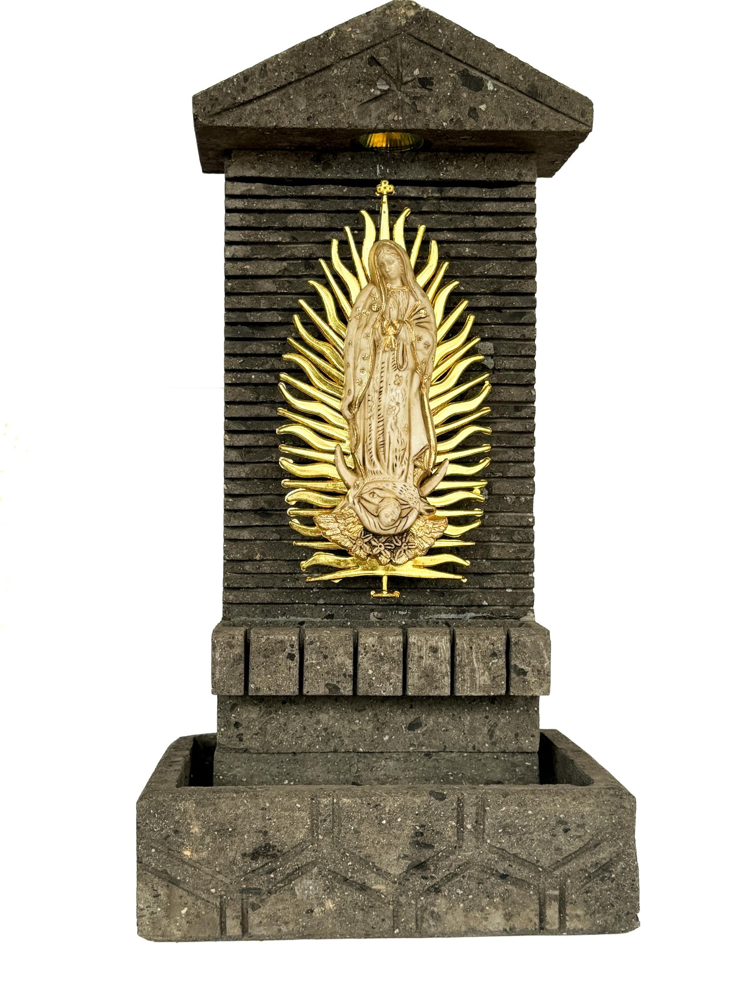 Muro Llorón Virgen de Guadalupe con Luz