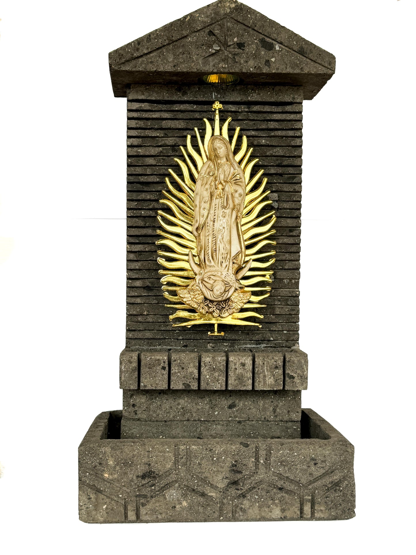 Muro Llorón Virgen de Guadalupe con Luz